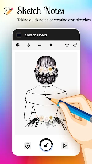 Drawing Book: Sketch, Note Pro Screenshot 1