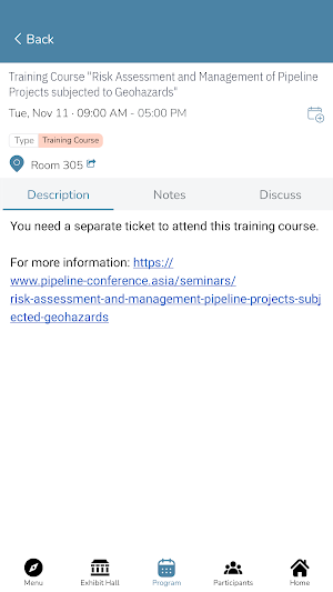 EITEP Events Screenshot 3