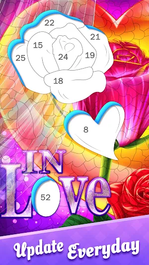 Fantasy Paint: Color by Number Screenshot 0