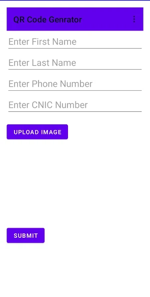 QR Code Genrator Screenshot 0