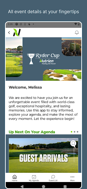 2025 Ryder Cup Screenshot 0