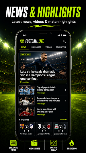 Live Scores: Football Match Screenshot 2