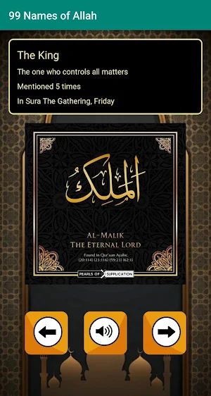 99 Names of Allah Screenshot 2