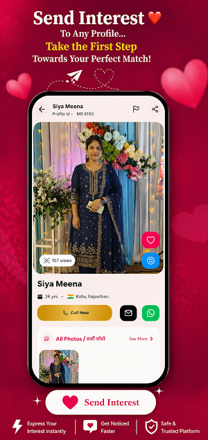 Meena Rishtey Shaadi App Screenshot 2