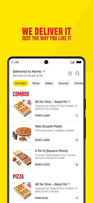 Yelo Pizza Screenshot 2