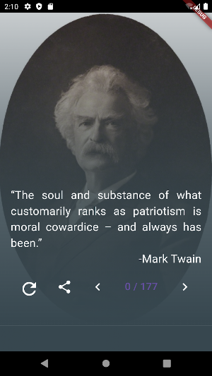 Mark Twain Quotes Screenshot 3