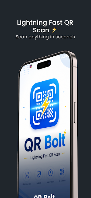 QR Bolt – Fast Scanner Screenshot 0