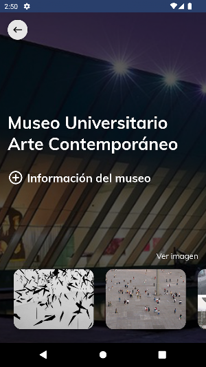 Museos UNAM Screenshot 1