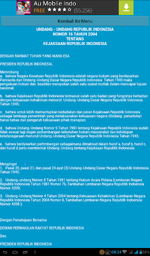 Undang-Undang Kejaksaan Republik Indonesia Screenshot 2