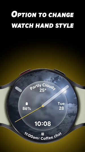 Analog Weather 3 - Watch face Screenshot 3