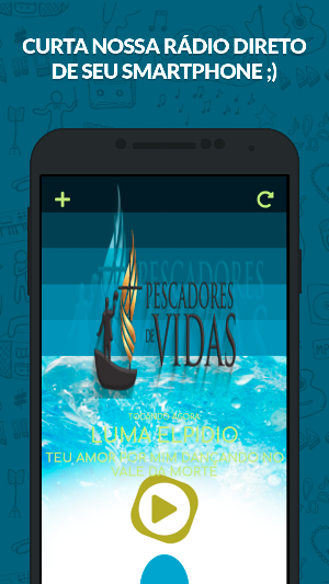 Rádio Web Pescadores de Vidas Screenshot 0