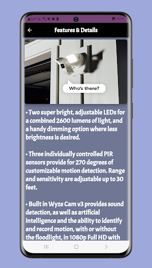 wyze cam floodlight guide Screenshot 1