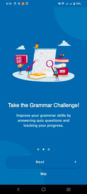 English Grammar Play Quiz Screenshot 2