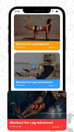 Leg Workout at Home Screenshot 0