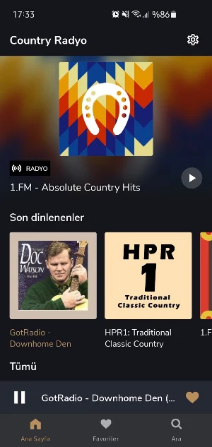 Country Radio Screenshot 0