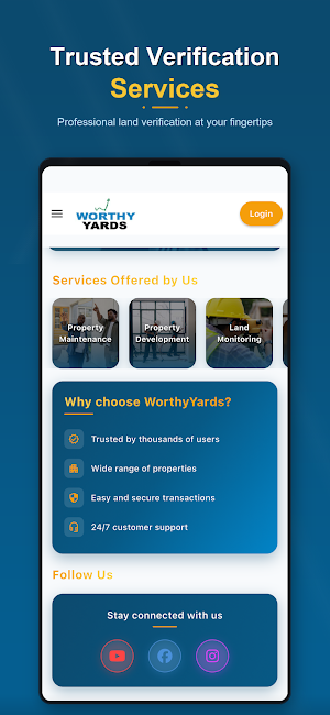 WorthyYards Screenshot 2