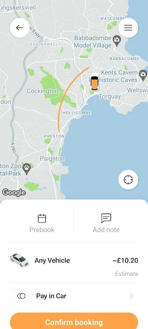 Bay Taxis Screenshot 2
