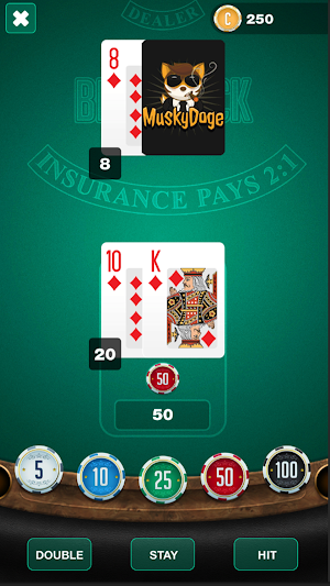 MKD Blackjack Screenshot 0