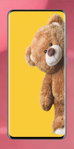 Cute Teddy Bear Wallpaper Screenshot 1