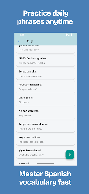 Lingua: Learn Spanish Fluently Screenshot 2