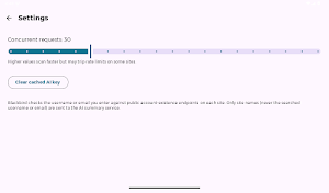 Blackbird OSINT Screenshot 1