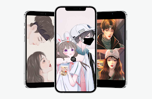 Anime Couple 2023 Wallpaper HD Screenshot 1