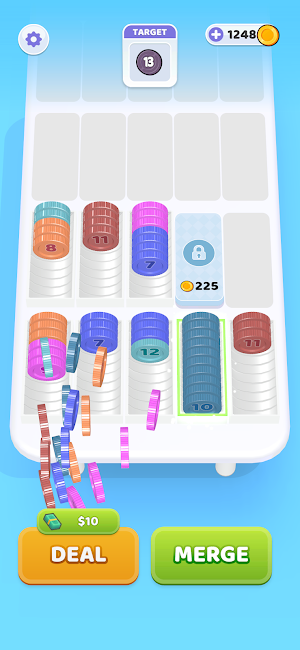 Coin Sort Screenshot 1