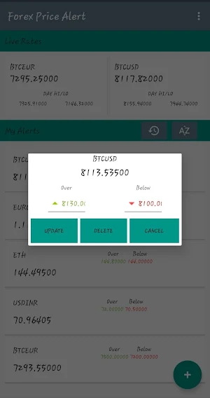 Forex Price Alert - Pip Value Calculator Screenshot 3