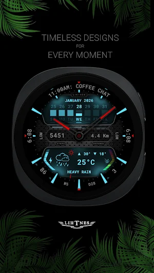 SkyWeek Watch Face 141 Screenshot 0