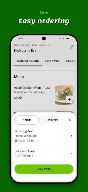 Fresh Salads Etc. Screenshot 2
