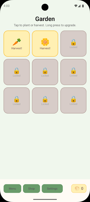 Tap Garden Screenshot 0