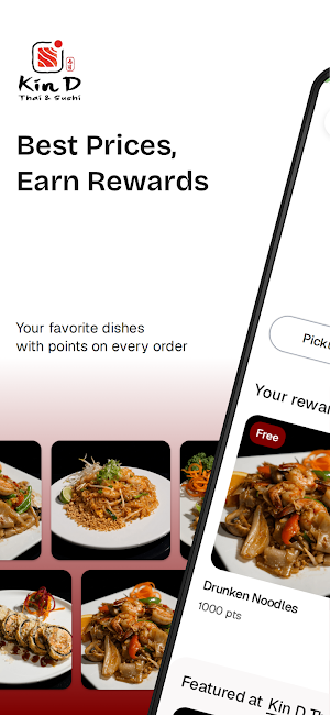 Kin D Thai and Sushi Screenshot 0