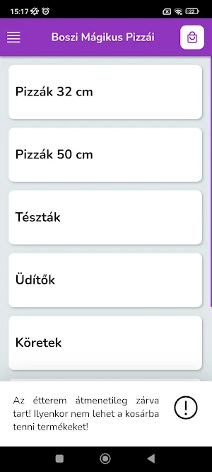 Boszi Mágikus Pizzái Paks Screenshot 0