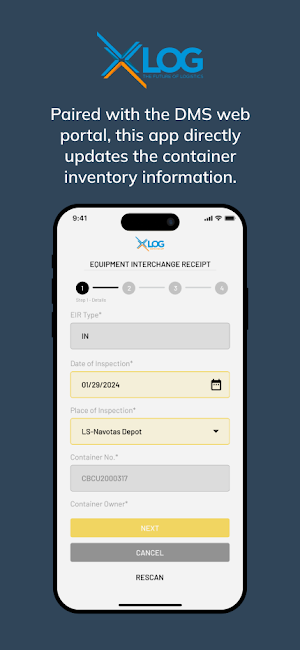 XLOG Inspector App Screenshot 2
