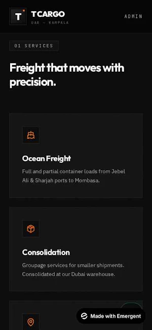Tcargo tracking Screenshot 1