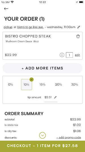 Bistro to Go Screenshot 3