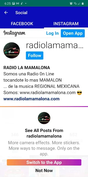 Radio La Mamalona Screenshot 2