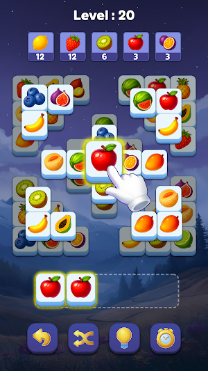 Triple Fruit Tile - Match 3 Screenshot 0