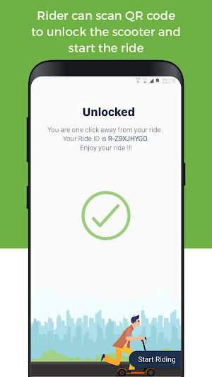 AllRide Scooter Screenshot 2