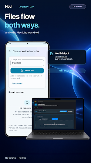 Novi: Android–Mac Ecosystem Screenshot 3
