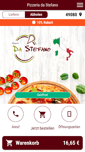 Pizzeria da Stefano Screenshot 0