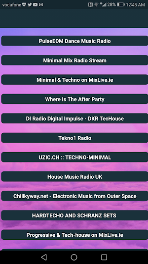 Techno Online Radio Screenshot 3