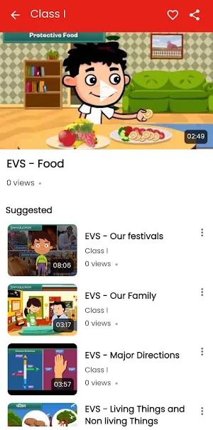 Student Video Class App Screenshot 1