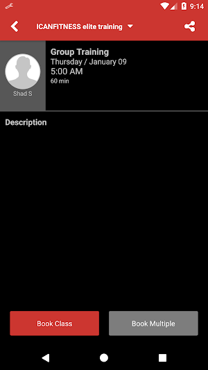 ICANFITNESS elite training Screenshot 3