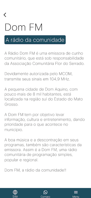 Dom FM Screenshot 1