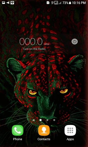 Green Leopard Live Wallpaper Screenshot 2