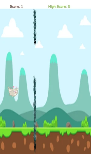 Uçan Kedi Oyunu Screenshot 2