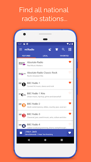 miRadio - UK FM Radio Screenshot 0