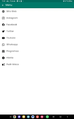 Rádio Web Interativa Screenshot 3