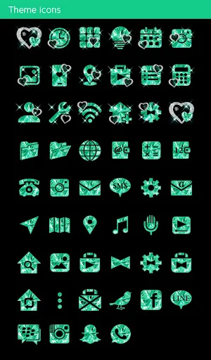 Emerald - May Birthstone Theme Screenshot 3